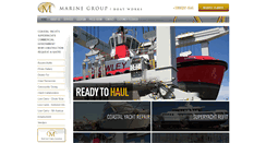 Desktop Screenshot of marinegroupbw.com